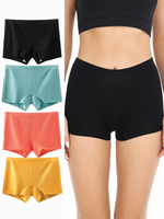 Braguitas de Algodón y Spandex Tejidas con Encaje, Sin Costuras, Antibacterianas, Ecológicas y Transpirables de Cintura Alta para Mujer, Venta al Por Mayor ODM