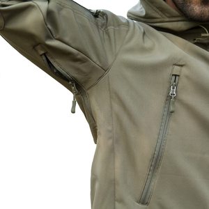 Custom Wholesales Men's Soft Shell <b>Jackets</b> Outdoor Waterproof Softshell <b>Jacket</b> - Product Image 4