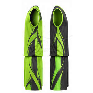 Tenue de basketball légère en tissu respirant, vêtements de sport confortables, ensemble de jeu personnalisé, uniforme de basketball - Product Image 6