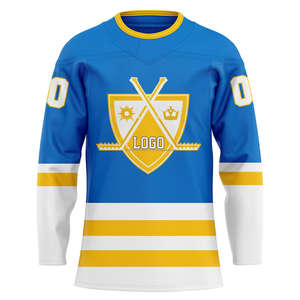 Maillots de hockey sublimés OEM, logo personnalisé, chemise de hockey sur glace, maillot de hockey sur glace - Product Image 1