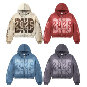 2025 marque sport conception Unique poids lourd 400gsm sweat à capuche unisexe vêtements de rue Offre Spéciale pas cher prix grande personnalité à capuche - Product Image 1