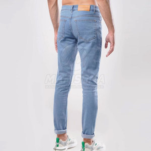 Pantalones vaqueros del servicio del OEM del último diseño para los hombres Pantalones vaqueros cómodos de calidad superior de los hombres - Product Image 3