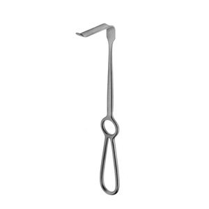 Retractor de tejido blando OBWEGESER de acero inoxidable de primera calidad, CURVED UP, 5x18mm, 23cm - Product Image 3