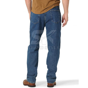 Pantalones Vaqueros de Estilo Urbano para Hombre, Cómodos, de Corte Holgado, Tela Resistente y Diseño Elegante, Perfectos para Uso Casual - Product Image 3