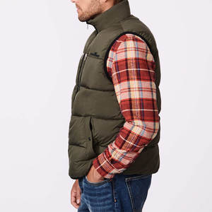 Chaleco acolchado para hombre de diseño único hecho en fábrica de talla grande en nuevo stock chaleco acolchado para hombre para adulto - Product Image 5