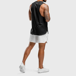 Débardeur sans manches à séchage rapide pour hommes, maillot de corps de fitness grande taille, équipement d'entraînement d'été pour adultes - Product Image 2