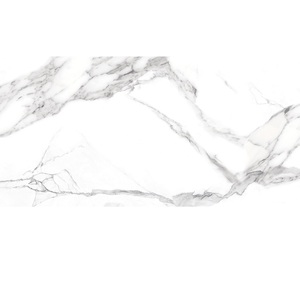 Carrara ICE-กระเบื้องขัดรูปแบบขนาดใหญ่52 H1ขนาด60x120ซม. มีพื้นผิวมันวาวหรูหราและมีหินอ่อนสีขาวมองหาผนังและพื้น - Product Image 1