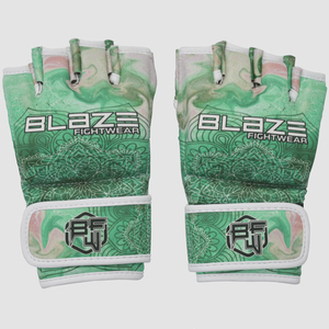ถุงมือครึ่งนิ้ว MMA แบบเปิดฝ่ามือ UFC นวมซ้อมต่อยพิมพ์ลายเทควันโด Gove สำหรับมวยศิลปะการต่อสู้ - Product Image 2