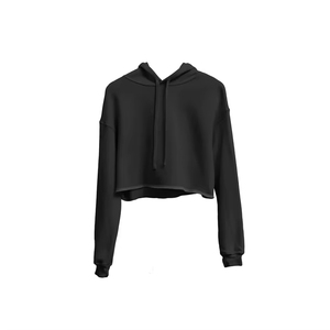 Boxy sweat à capuche d'hiver en éponge française Fit poids lourd coton surdimensionné recadrée hommes 350gsm tissu personnalisé Logo brodé - Product Image 3