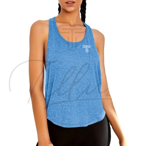 Débardeur de sport pour femme de haute qualité, séchage rapide, écologique, respirant, tendance, pour la course à pied, la gym, sans manches - Product Image 1