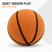 Elite Taille 7 29.5 Pouces Mousse PU 340g Toucher Doux Basket Silencieux Entraînement Intérieur Usine OEM Zhejiang