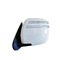 Espejo retrovisor ajustable eléctrico de mano cromado para Toyota Coaster para reacondicionamiento de JAC Kinglong