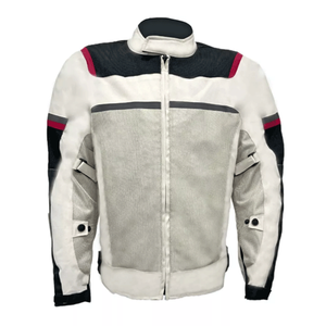 Cordura Moto Chaqueta Blindada Unisex Biker Malla ligera Textil Ropa deportiva a prueba de viento - Product Image 1