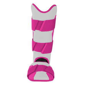 Protectores de Pierna de Béisbol de Cuero en Colores Vibrantes para Protección de Tibias, Diseño Profesional Ligero y Ajustable para Béisbol y Sóftbol - Product Image 3