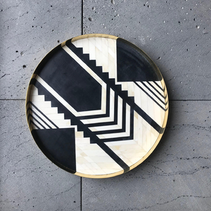 Table de service en incrustation d'os magnifiquement fabriquée à la main conçue pour accueillir et afficher des pièces décoratives aux prix de gros - Product Image 3