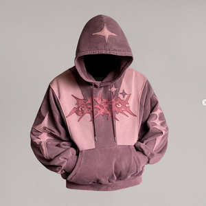 Sudadera con capucha lavada con piedra y logotipo personalizado para mujer - Product Image 5