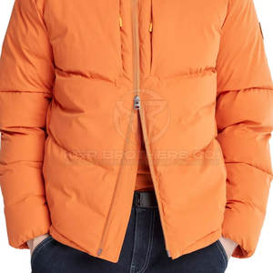 Veste matelassée à capuche pour homme avec finition hydrofuge et intérieur chaud Veste matelassée pour homme lourd - Product Image 6