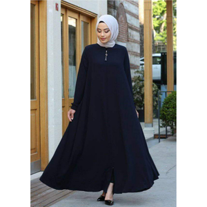 Robe Abaya Niqab de Haute Qualité pour Femmes Musulmanes, Robe de Prière Islamique Modeste à Une Seule Couche en Tissu Nida Respirant - Product Image 3