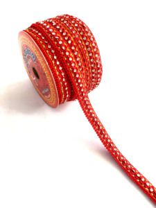 Trenza Gimp en colores surtidos, vendida por metro, trenza de confección, suministros para manualidades, trenza Gimp enrollada, embellecedor de tapicería - Product Image 3