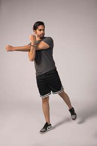 Pantalones Cortos de Yoga de Alta Calidad, 100% Poliéster, Suaves, Holgados, Transpirables, Ecológicos, de Secado Rápido, Estilo Casual Urbano, con Cordón Ajustable, Tejidos - Product Image 3