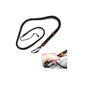 Látigo hecho a mano personalizado de alta calidad 04 a 16 pies de longitud 16 trenzas de cuero de vaca látigo vientre refuerzo trenzado Flexible - Product Image 6