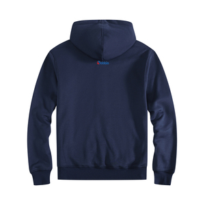 Sweat à capuche en molleton de coton entièrement personnalisé, confortable, respirant, chaud, décontracté, dernier design, avec fermeture éclair, broderie 3D, taille XL - Product Image 2
