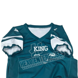 เสื้อเจอร์ซีย์ฟุตบอลอเมริกันเสื้อยืดตาข่ายพิมพ์ลาย - Product Image 6