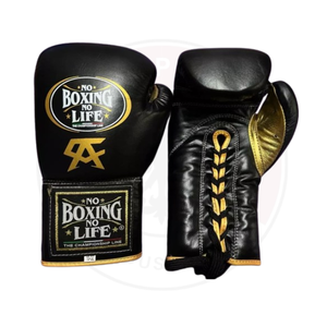 ถุงมือมวยหนังวัวแท้สำหรับมืออาชีพ, ถุงมือชกมวยหนังวัวแท้สำหรับต่อสู้ - Product Image 1