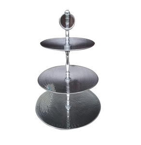 โต๊ะเค้กทรงกลมสำหรับงานปาร์ตี้ทำจากเหล็กอุปกรณ์สำหรับอบเค้กสำนักงานเค้กขนมหวานตกแต่งในราคาที่ดีที่สุด - Product Image 2