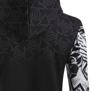 Sudadera con Capucha para Hombre, Forro Polar, Transpirable, Estampada, Poliéster/Algodón, con Bolsillos - Product Image 5