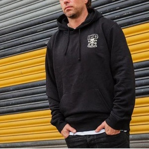 Sweats à capuche noirs pour hommes, sweats à capuche personnalisés avec logo, haute qualité, 100% coton, imprimé, style pull, vente en gros, sweats à capuche personnalisés - Product Image 4