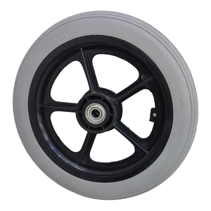 Ruedas de silla de ruedas traseras sólidas Emco, superventas de 2024, duraderas, fiables, sin garantía para uso diario, reemplazo para todos los terrenos - Product Image 4