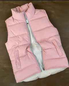 Chaqueta acolchada personalizada de alta calidad Unisex, chaqueta acolchada ajustada de estilo Vintage con cuello levantado, logotipo personalizado bordado para invierno - Product Image 1