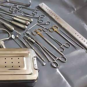 Ensemble d'instruments chirurgicaux orthopédiques pour amygdalectomie, 30 pièces, acier inoxydable, manuel, certifié CE, outils de chirurgie ORL de haute qualité - Product Image 2