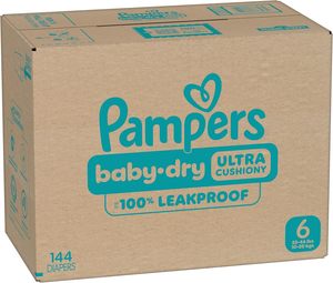 Pañales Pampers - Baby Dry - Talla 7, 108 Unidades, Pañales Desechables Absorbentes para Bebés (El Empaque Puede Variar) - Product Image 2
