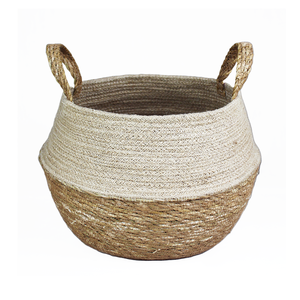 Maceta biodegradable BD para plantas, macetas de interior tejidas de yute con protector interior de plástico, el mejor precio de fábrica - Product Image 6