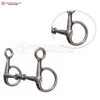 Embouchure en caoutchouc pour rênes de cheval western, mors de course pour chevaux, mors à anneau en D, mors en or rose, mors pour chevaux avec logo personnalisé