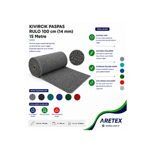 Rullo di Tappeto Riccio 14 Mm 100 Cm (Larghezza) - Product Image 1