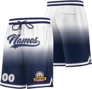 Precio de fábrica en el último diseño Pantalones cortos de baloncesto de malla de poliéster impresos con logotipo personalizado Secado rápido y transpirable con efecto lavado - Product Image 1