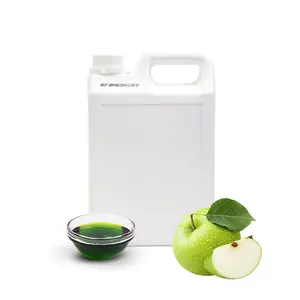 2023 diskon besar-besaran sirup Apple hijau menampilkan Mouth-puckering cocok untuk digunakan sebagai topping untuk Kue keju