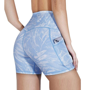 Wholesale Price New Fashion <b>Women's</b> Sweat <b>Shorts</b> <b>High</b> <b>Waist</b> Breathable Cotton Custom Logo for Sport or <b>Gym</b> Casual Wear - Product Image 3