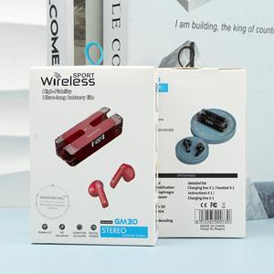 หูฟังไร้สาย GM30 บลูทูธ 5.0 หูฟังไร้สายแ<span class=keywords><strong>ท</strong></span>้ F9 TWS หูฟังแบบใส่ในหู หูฟังสำหรับเล่นเกม - Product Image 6