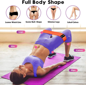Booty <b>Band</b> <b>Workout</b> <b>Bands</b> Non-Slip Design 3 Resistance Levels Glute Hip Exercise <b>Bands</b> Sports Bra Fitness Exercise Breathable - Product Image 3