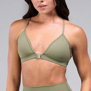 Sujetador deportivo largo para mujer, ropa deportiva con logotipo personalizado, sujetador deportivo activewear - Product Image 5