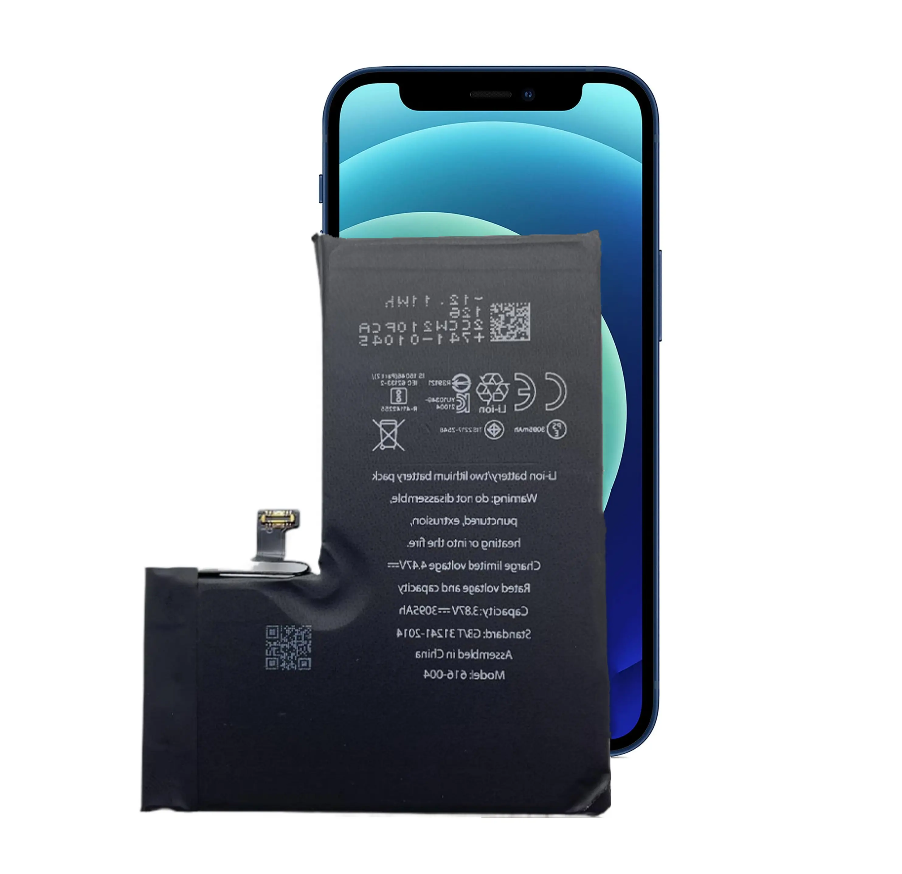 Батарея хорошего качества 6S для 7 iPhone 8 Plus x xr xs 11 12 13 14 15 Pro Max с сертификацией MSDS CE литий-ионный аккумулятор для телефона