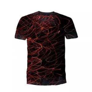 Camiseta personalizada Impresión Sublimación 100% Poliéster Secado rápido Unisex Casual Camiseta OEM Camisetas personalizadas - Product Image 2