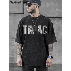 Camiseta de ocio para hombre y Polo para Primavera/Verano con estampado estándar de un color hecho en China - Product Image 1