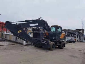 Hyundai r 210w-9 – pelle à roue 21 tonnes d'occasion, fabriquée en corée, pelle à godet d'occasion, robex 210 prix - Product Image 4