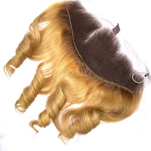 ผมแท้คุณภาพสูงแบบออมเบรสีเด้งดึ๋ง พร้อมผมปิดหน้าผากและผมเป็นมัดสำหรับทำวิก - Product Image 2