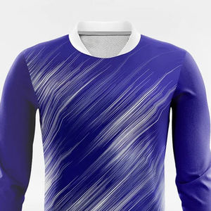 Camisetas de Manga Larga para Hombre, Estilo Moderno, Sublimadas, Multicolores, Ropa Urbana Informal, Diseño en Blanco - Product Image 3